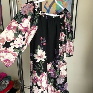 Off the shoulder, formal dress